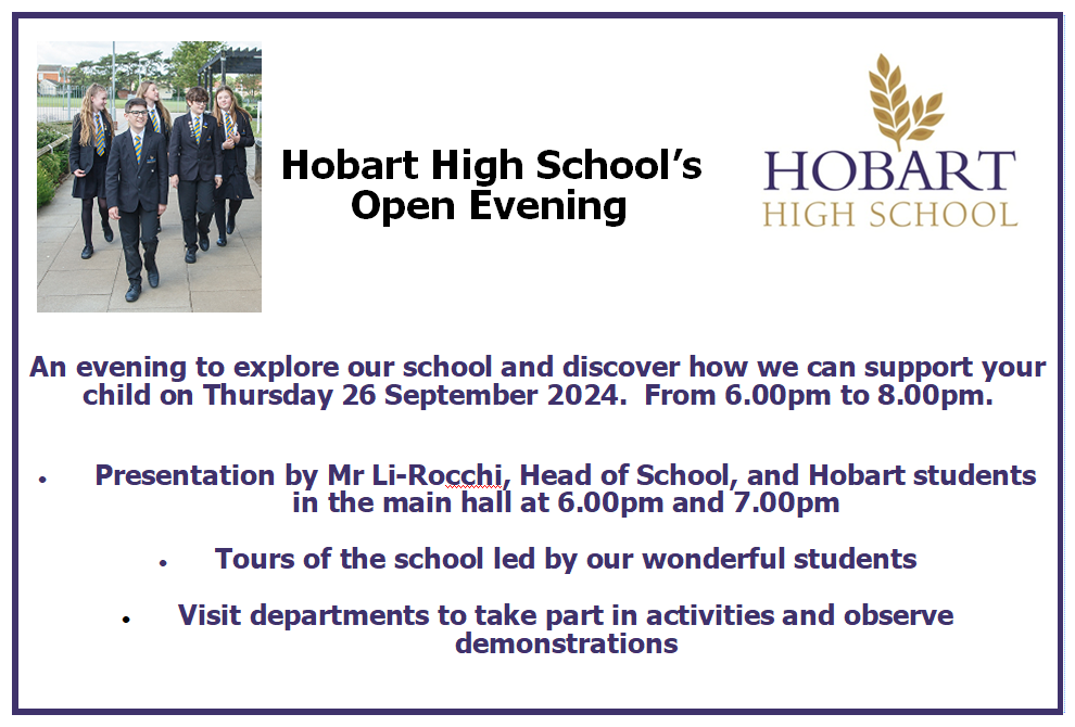 Open Evening Flyer for website